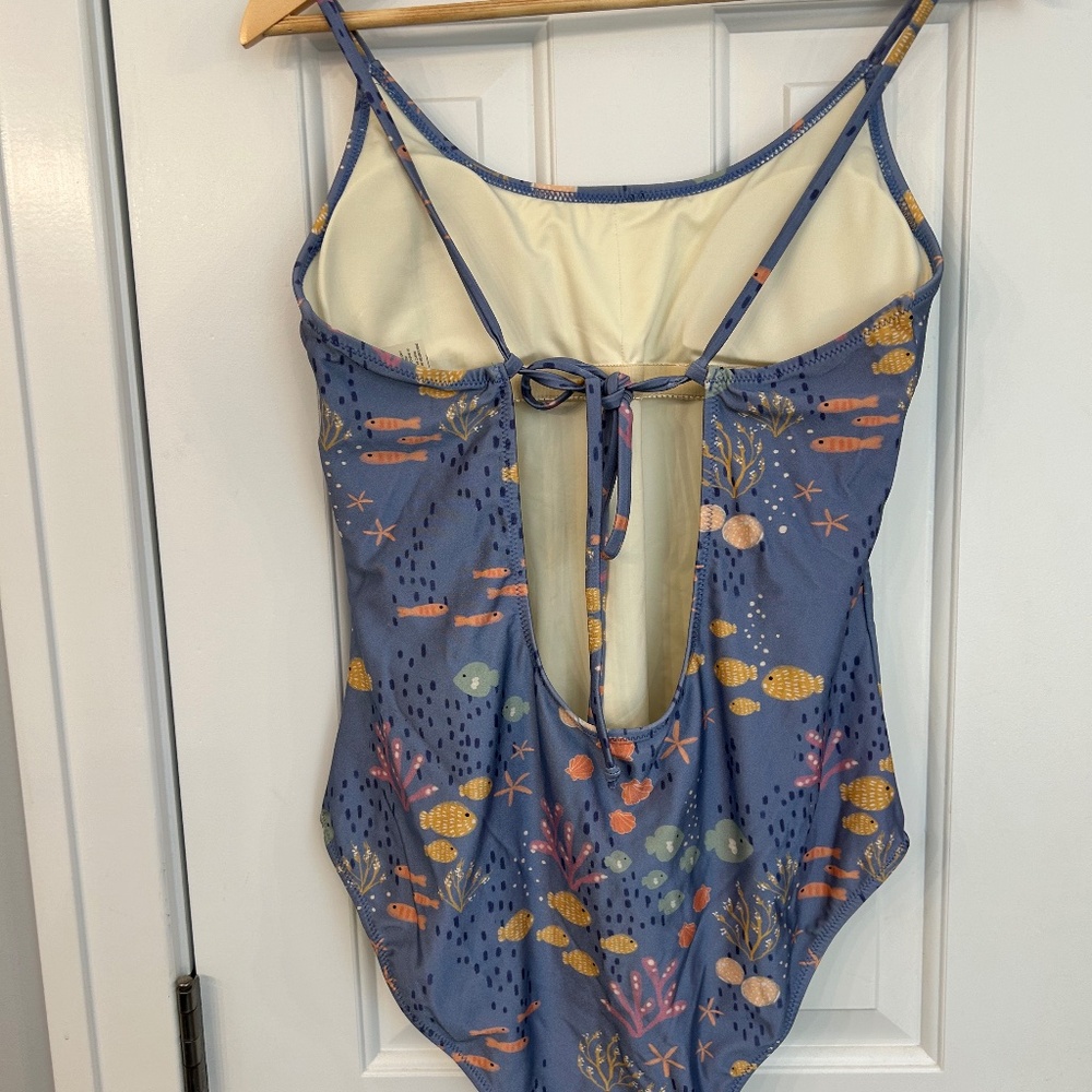 Modcloth/Princess Hwy one-piece swimsuit, size 14, tie back - Picture 3 of 3